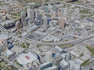 Tampa City, USA (2023) 3D Model