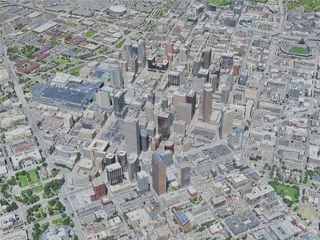 Denver City, USA (2023) 3D Model