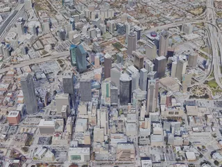 Dallas City, USA (2022) 3D Model