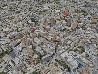 San Antonio City, USA (2023) 3D Model