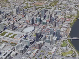 Nashville City, USA (2022) 3D Model