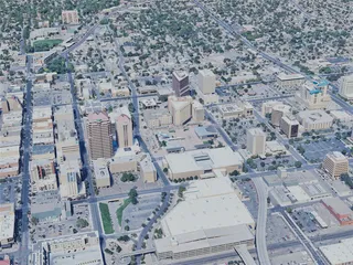 Albuquerque City, USA (2023) 3D Model