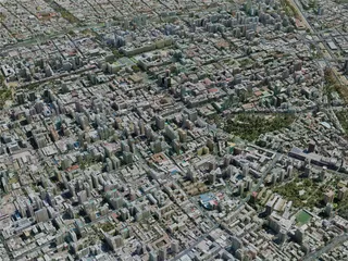 Santiago City, Chile (2022) 3D Model