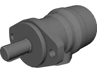 Hydraulic Motor OMR 100 CAD 3D Model