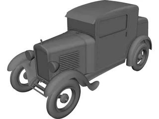 Salmson (1925) 3D Model
