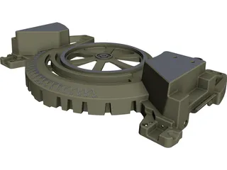 Base CAD 3D Model