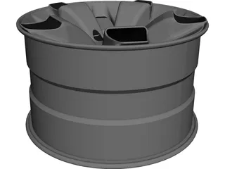 Rim Concept CAD 3D Model