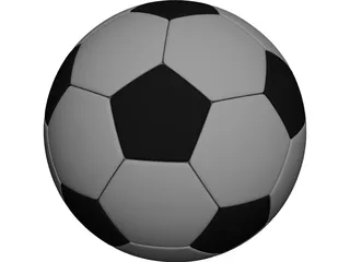 Soccer Ball 3D Model