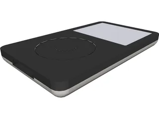 Apple iPod Classic (5th gen) CAD 3D Model