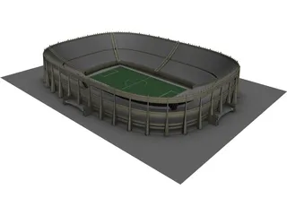 De Graafschap Stadium 3D Model 3D Preview