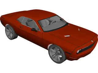 Dodge Challenger (2009) 3D Model