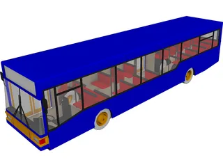 MAN Bus NL202 3D Model