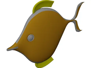 Fish CAD 3D Model