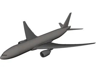 Boeing 777 3D Model