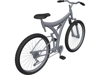Bike Mountain CAD 3D Model