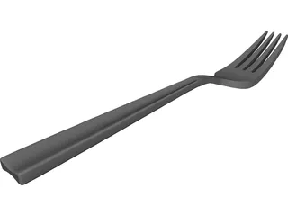 Fork 3D Model