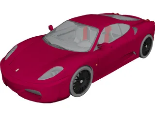 Ferrari F430 3D Model