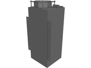 Lambda power supply CAD 3D Model