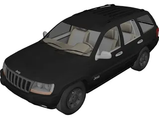 Jeep Grand Cherokee 3D Model