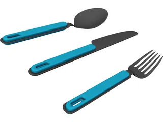 Cutlery 3D Model