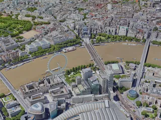 London City, UK (2022) 3D Model