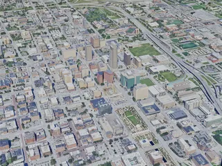 Omaha City, USA (2023) 3D Model