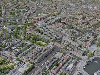 Amsterdam City, Netherlands (2022) 3D Model