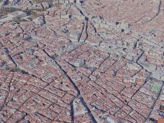 Madrid City, Spain (2022) 3D Model