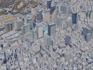 Tokyo City, Japan (2022) 3D Model