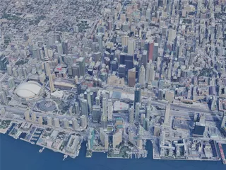 Toronto City, Canada (2022) 3D Model