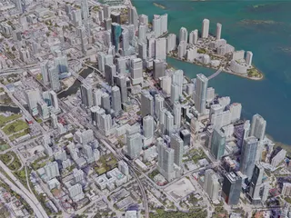 Miami City, USA (2023) 3D Model