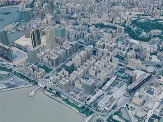 Macao City, China (2024) 3D Model