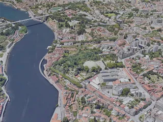 Porto City, Portugal (2022) 3D Model