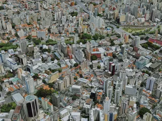 Sao Paulo City, Brazil (2022) 3D Model