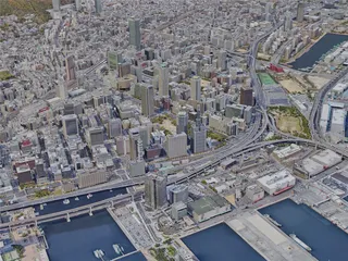 Kobe City, Japan (2022) 3D Model