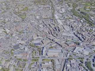 Bradford City, UK (2020) 3D Model