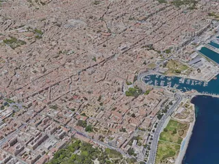 Palermo City, Italy (2022) 3D Model