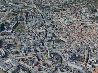 Poznan City, Poland (2022) 3D Model