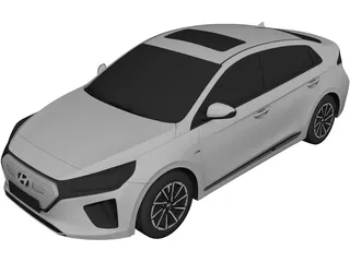 Hyundai IONIQ Facelift (2021) 3D Model