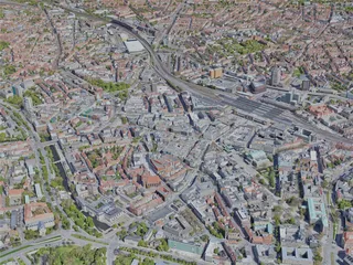 Hanover City, Germany (2023) 3D Model