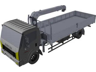 Isuzu FRR90NE4 CAD 3D Model