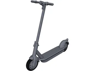 Ninebot GL30 KickScooter CAD 3D Model