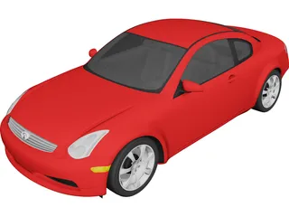 Infiniti G35 Coupe 3D Model