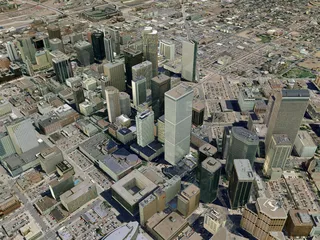 Denver City 3D Model