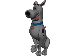 Scooby 3D Model