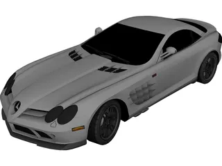 Mercedes-Benz McLaren SLR 3D Model