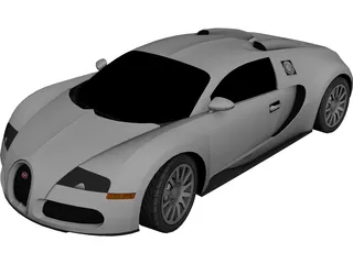 Bugatti Veyron 3D Model