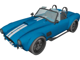 Shelby Cobra GT 3D Model