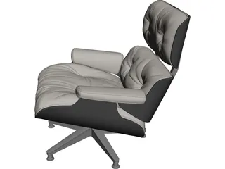 Leather Seat 3D Model