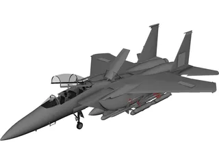 F-15 Hornet 3D Model